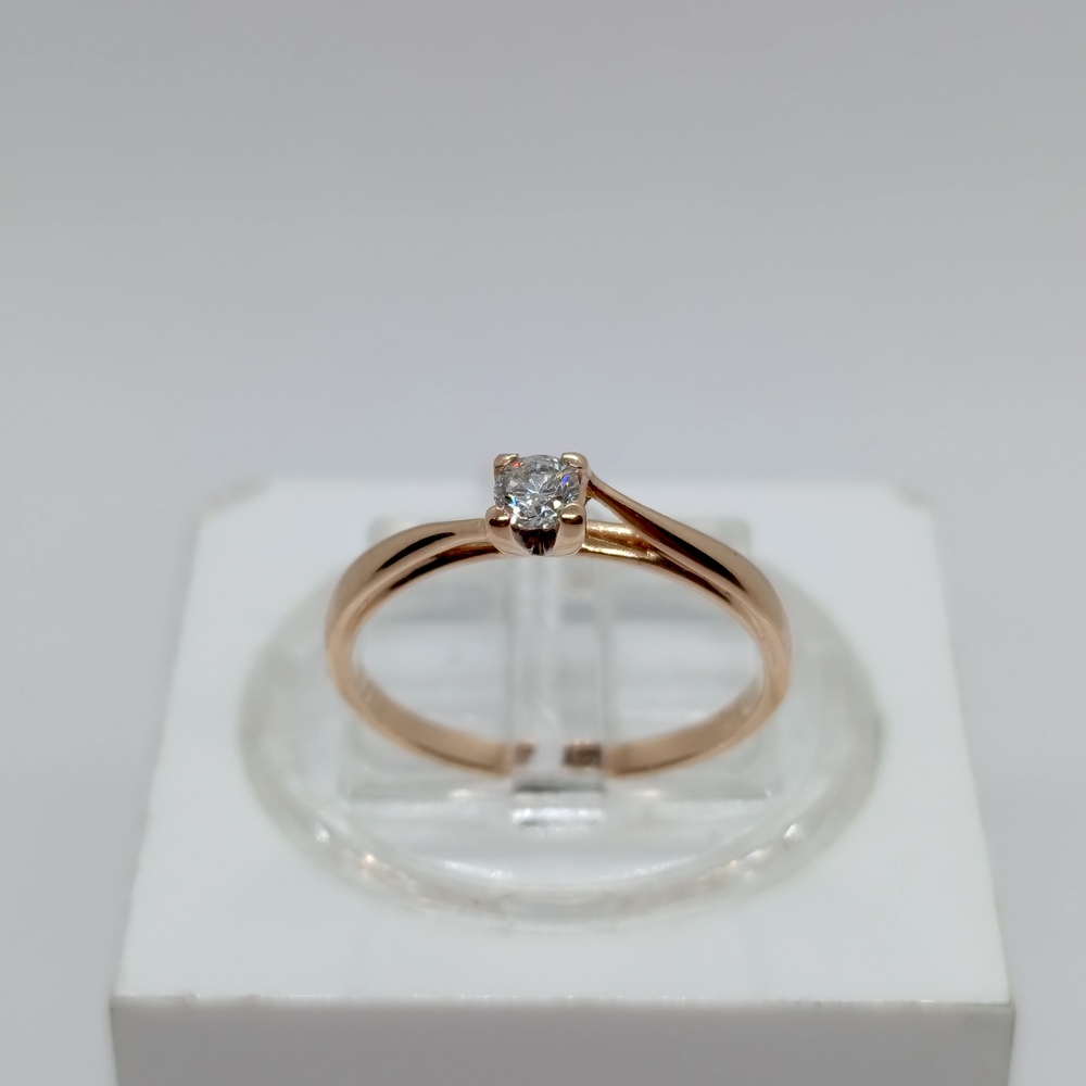 КОЛЬЦО БРИЛЛИАНТ Au 585