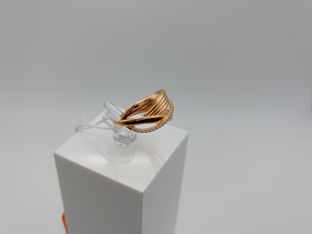 КОЛКМИ585 КОЛЬЦО С КАМНЯМИ (Au 585)