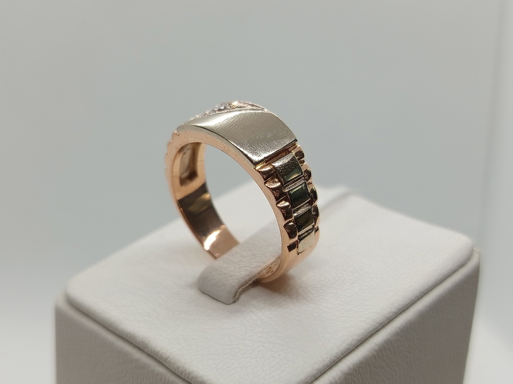 ПЕЧКМ585 ПЕЧАТКА С КАМНЕМ (Au 585)