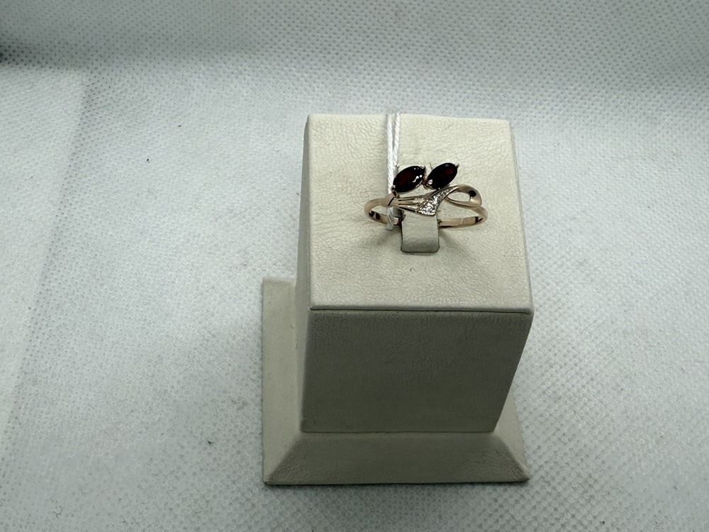 КОЛКМИ585 КОЛЬЦО С КАМНЯМИ (Au 585)