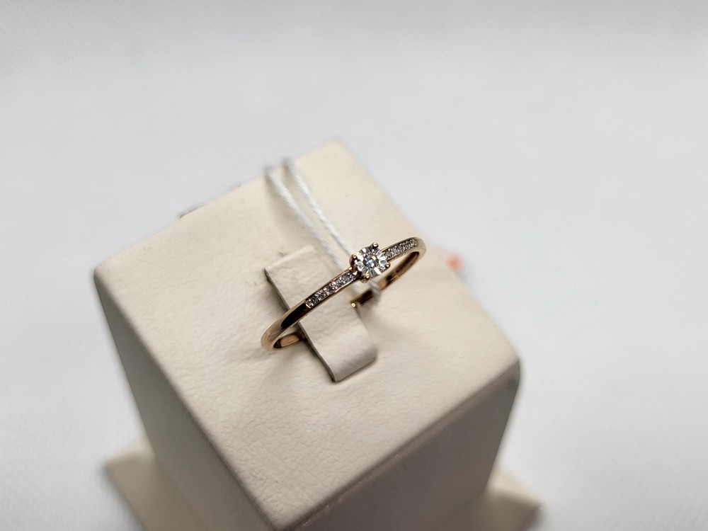 КОЛЬЦО БРИЛЛИАНТ Au 585