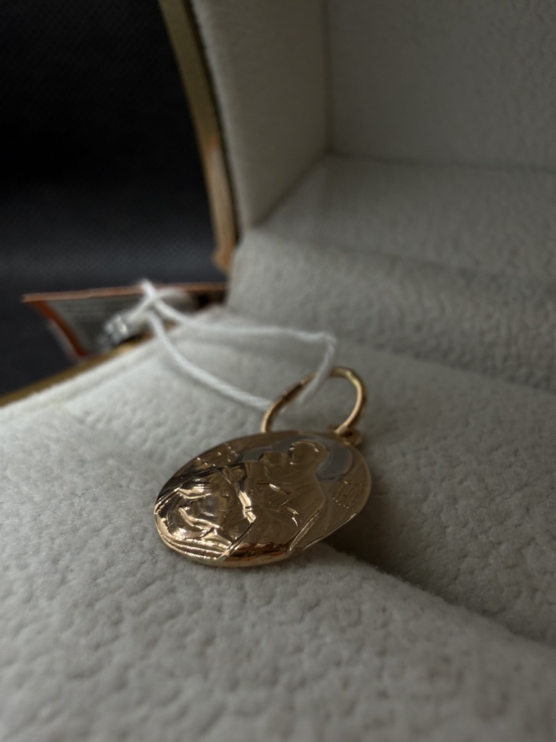 ПОДИБК585 ПОДВЕСКА ИКОНА БЕЗ КАМНЯ (Au 585)