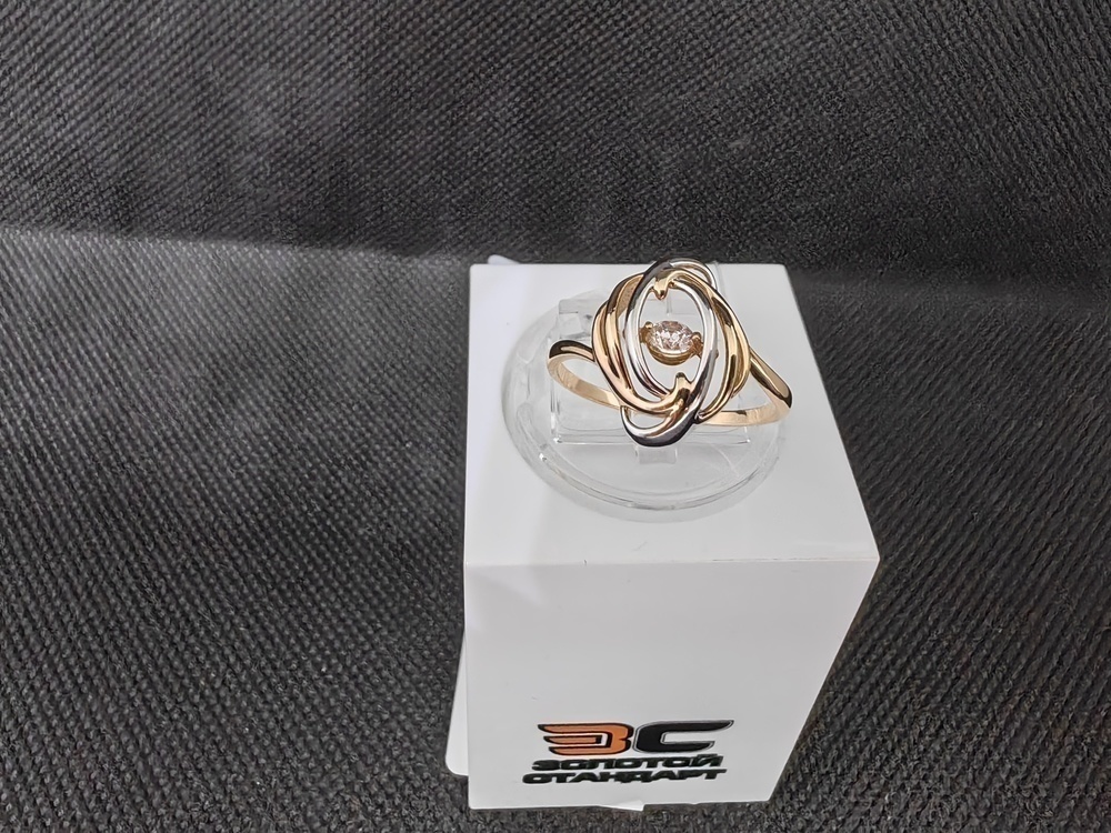 КОЛЬЦО С КАМНЕМ (Au 585)