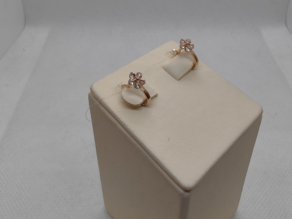 СЕРЬГИ С КАМНЯМИ (Au 585)