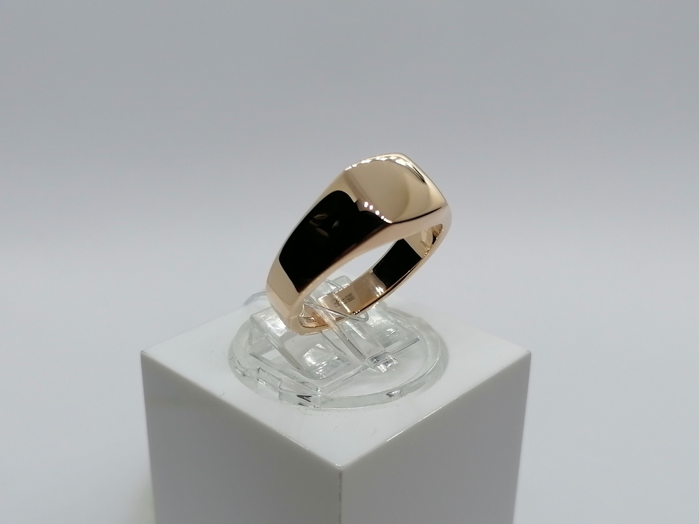 КОЛЬЦО ПЕЧАТКА без камня (Au 585)