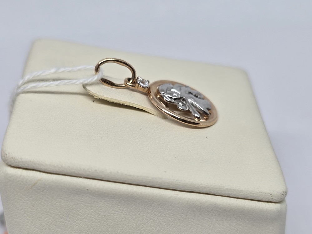 ПОДВЕСКА ЗНАК ЗОДИАКА ДЕВА Au 585 ПОДВЕСКА ЗНАК ЗОДИАКА ДЕВА Au 585