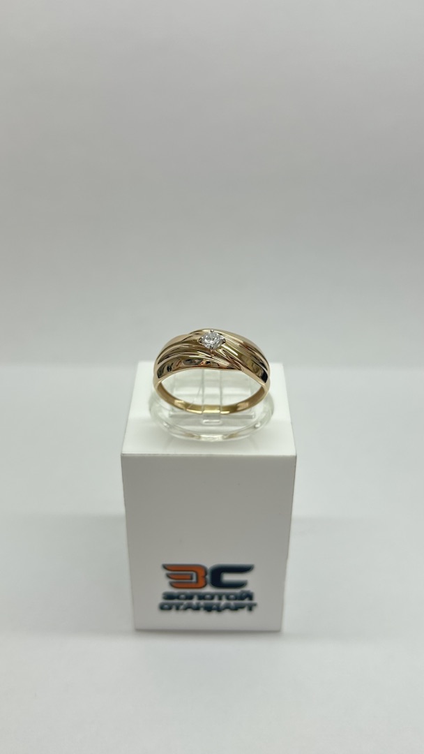 КОЛЬЦО С КАМНЕМ (Au 585)