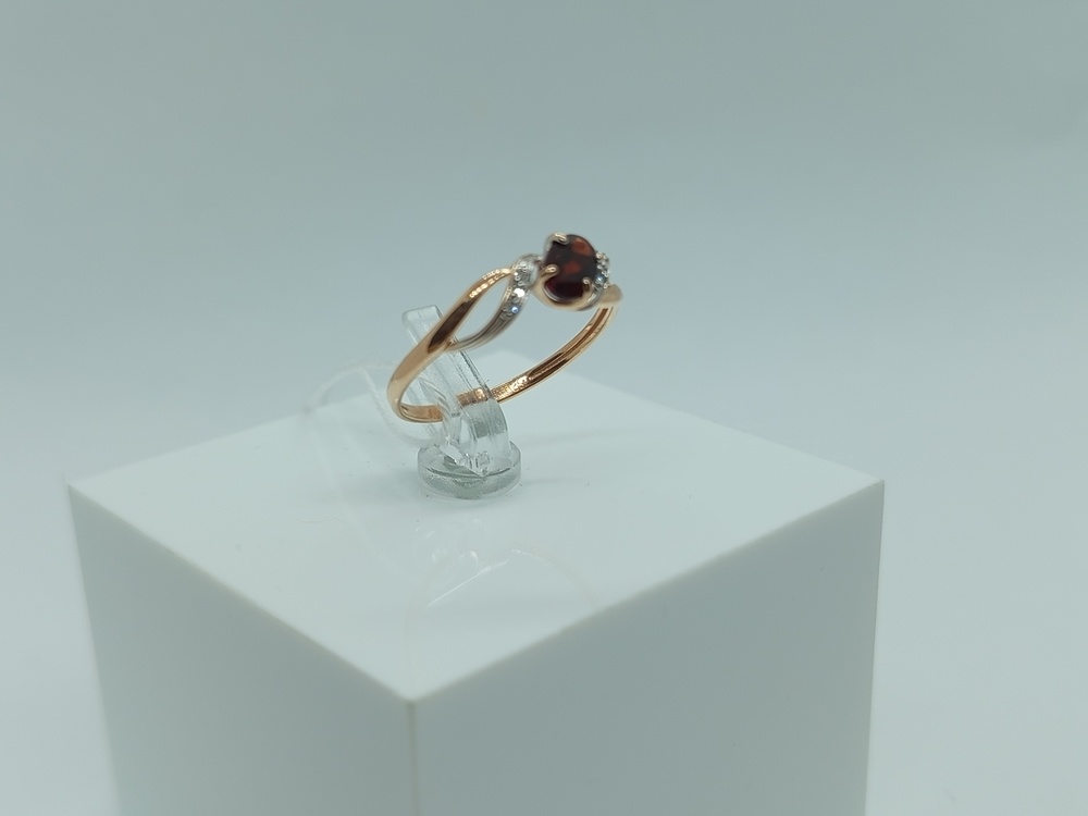 КОЛКМИ585 КОЛЬЦО С КАМНЯМИ (Au 585)