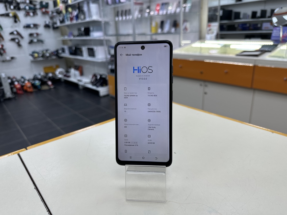 Смартфон Tecno Spark Go 2024 3/64