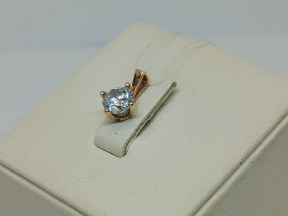 ПОДВЕСКА С КАМНЕМ (Au 585)