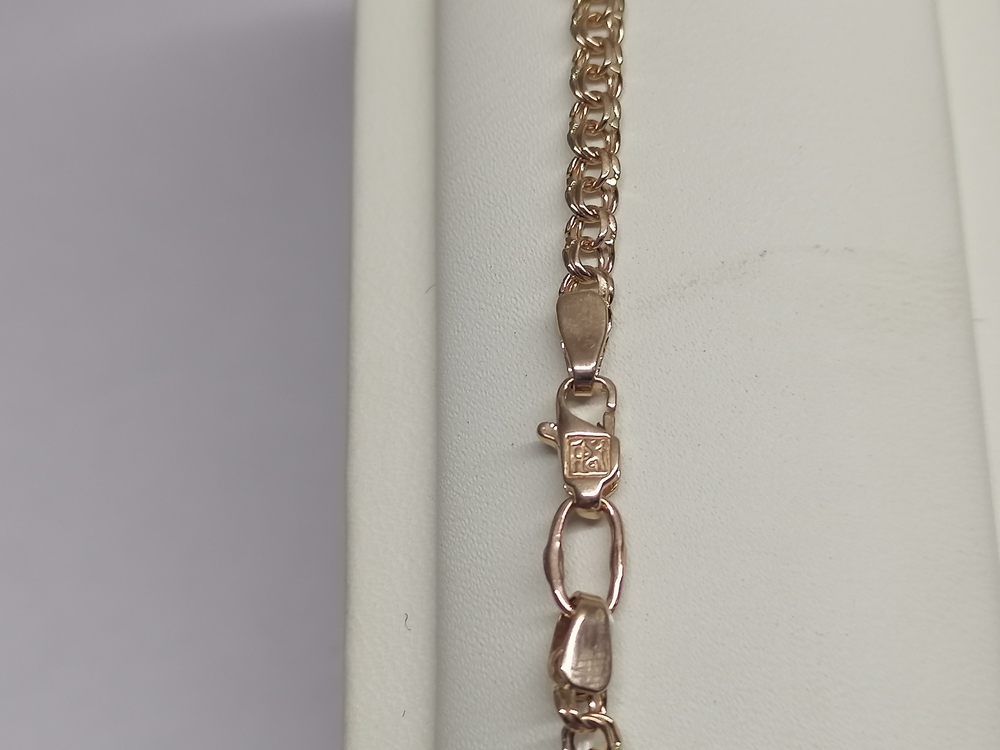 ЦЛБС585 ЦЕПЬ ПОЛНОВЕСНАЯ Бисмарк (Au 585)