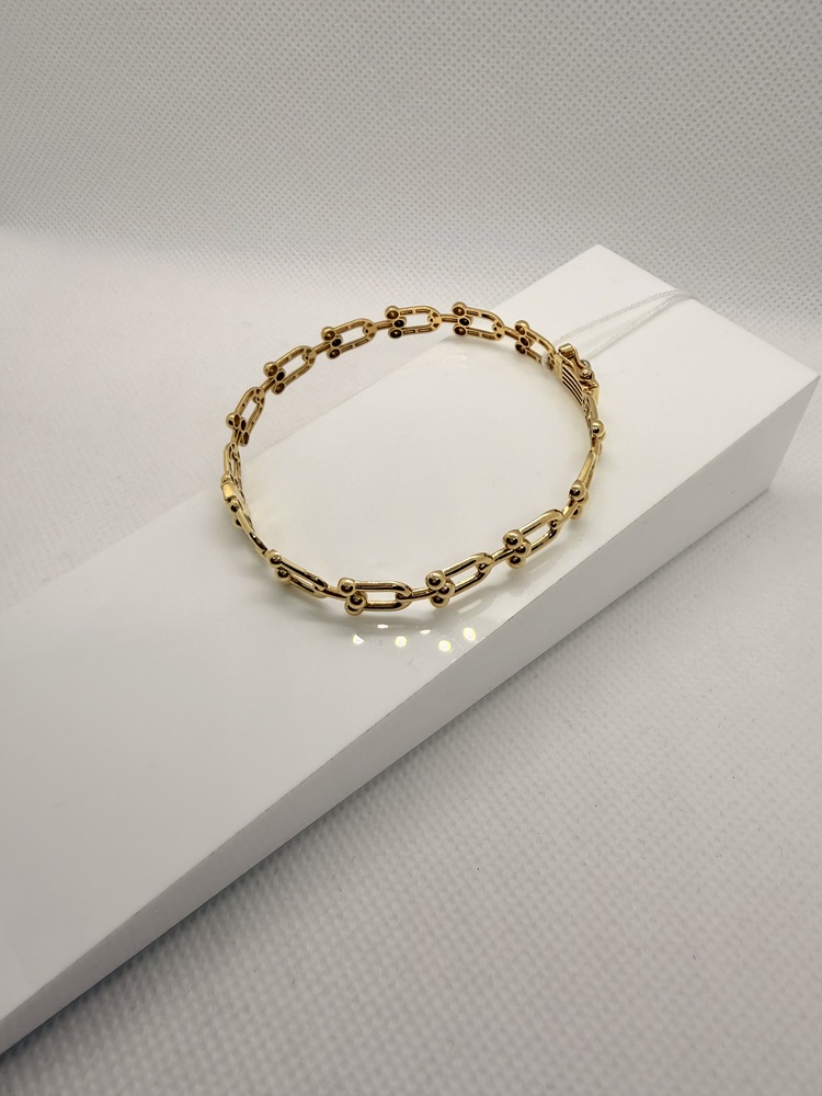 БРАСЛЕТ ПОЛНОВЕСНЫЙ Фантазия Au 585