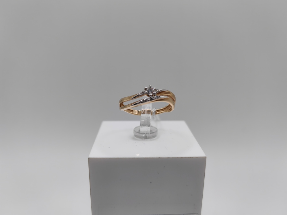 КОЛЬЦО БРИЛЛИАНТ Au 585