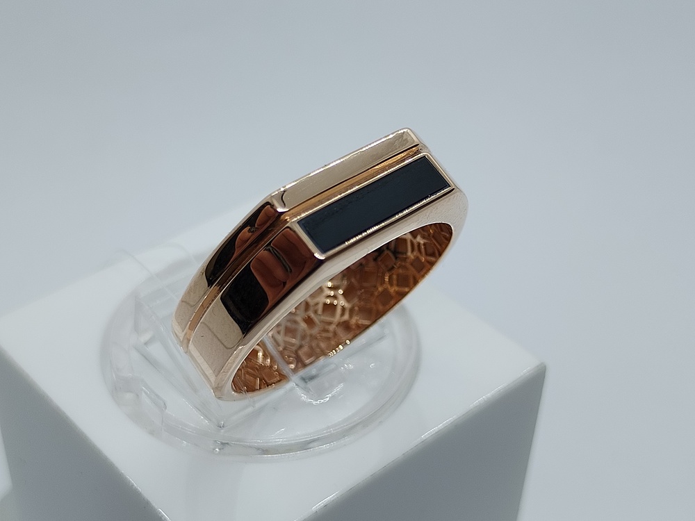 КОЛЬЦО ПЕЧАТКА с камнем (Au 585)