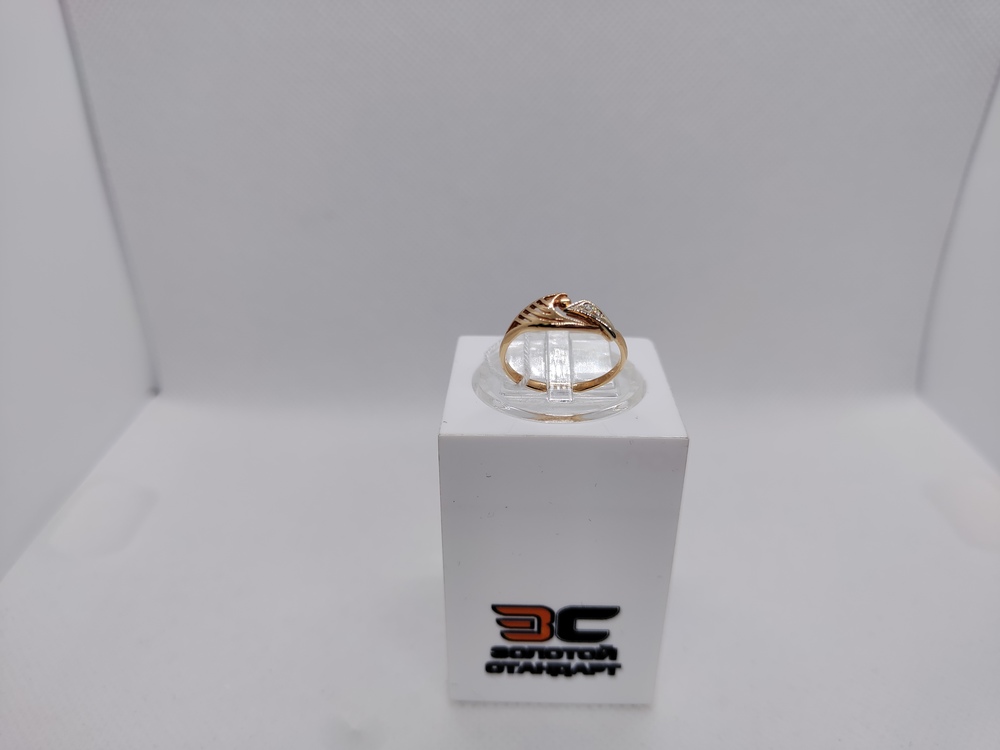 КОЛКМИ585 КОЛЬЦО С КАМНЯМИ (Au 585)