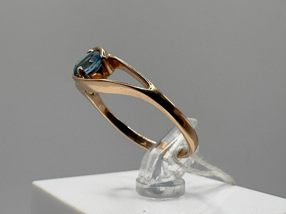 КОЛКМ585 КОЛЬЦО С КАМНЕМ (Au 585)