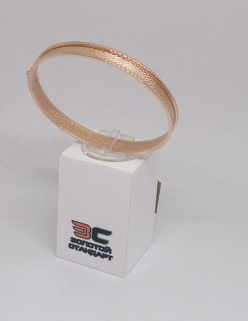 БРАСЛЕТ ЖЕСТКИЙ без камня (Au 585)