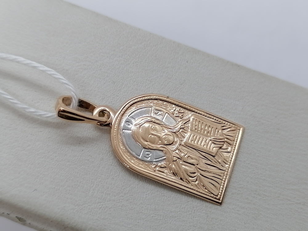 ПОДИБК585 ПОДВЕСКА ИКОНА БЕЗ КАМНЯ (Au 585)