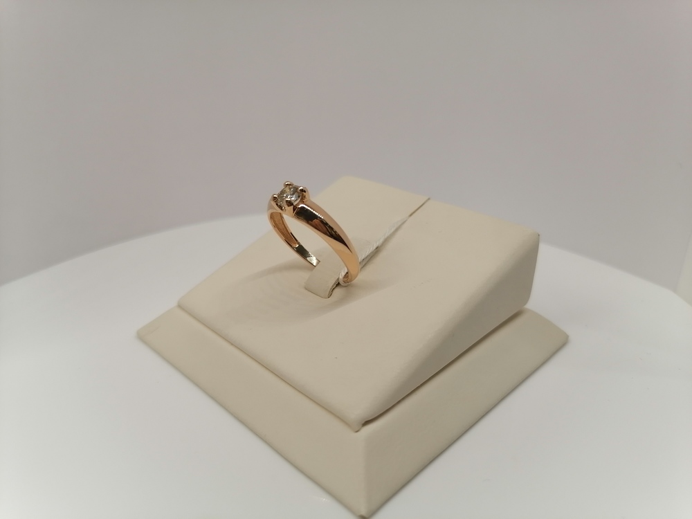 КОЛЬЦО БРИЛЛИАНТ Au 585