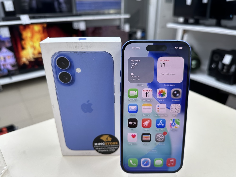 Смартфон Apple Iphone 16 128Gb