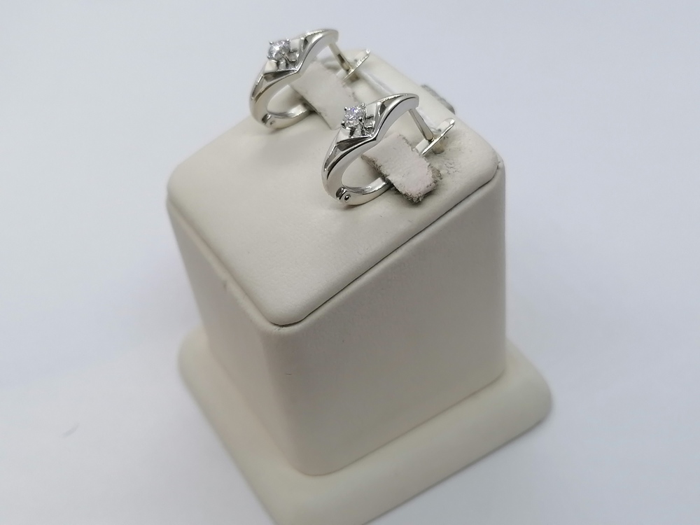 СЕРЬГИ БРИЛЛИАНТ (Au 585)