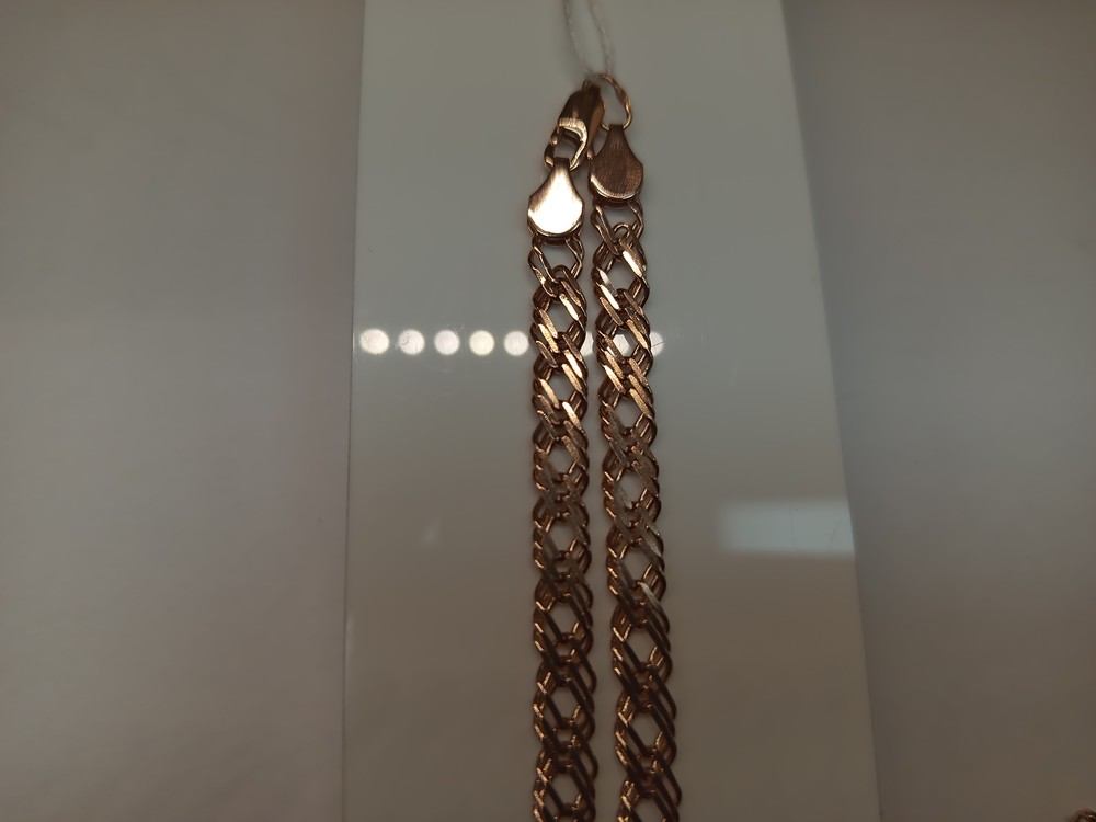 ЦЕПЬ ПОЛНОВЕСНАЯ Ромб тройной (Au 585)