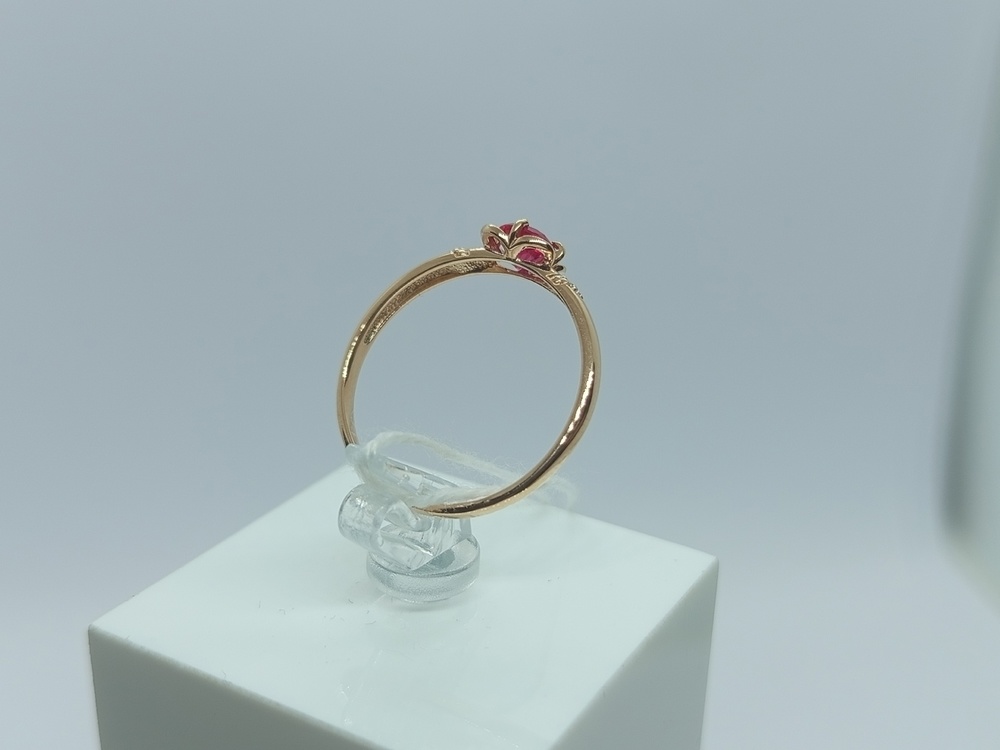 КОЛКМИ585 КОЛЬЦО С КАМНЯМИ (Au 585)