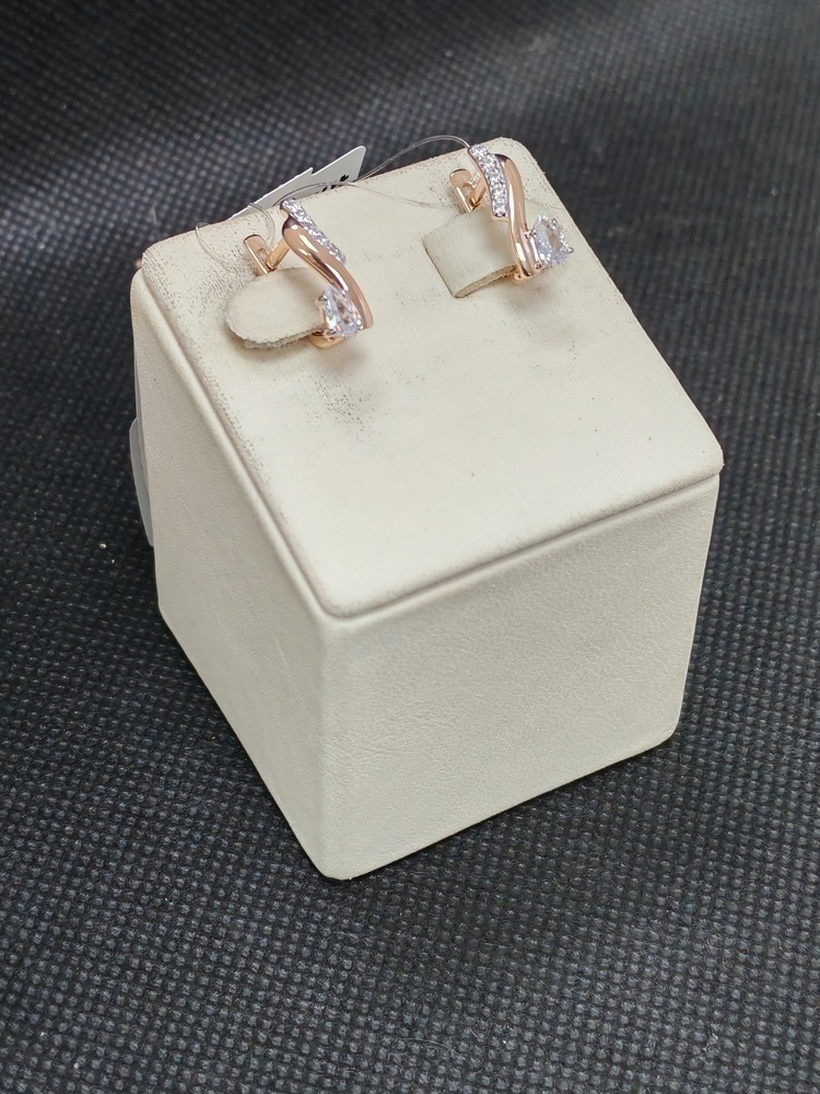 СЕРЬГИ С КАМНЯМИ (Au 585)