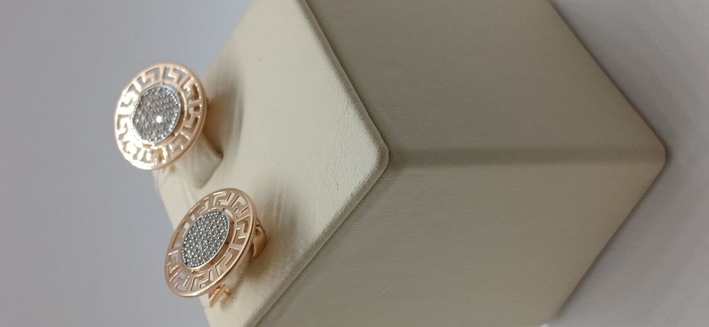 СЕРЬГИ С КАМНЯМИ (Au 585)