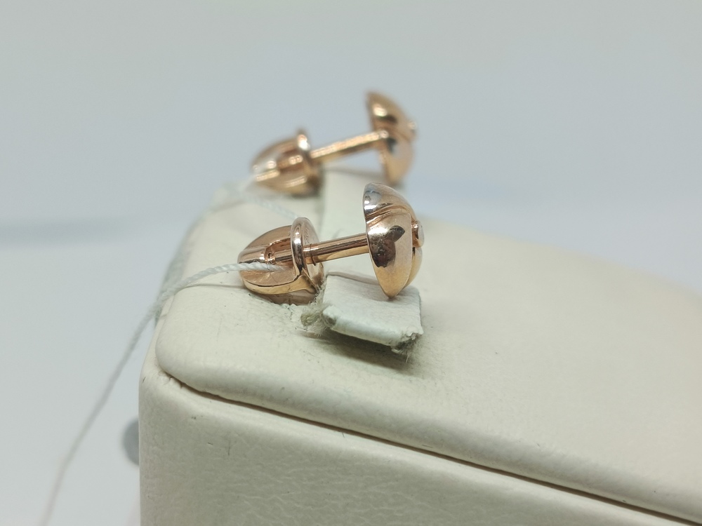 СПУС585 СЕРЬГИ ПУСЕТЫ (Au 585)