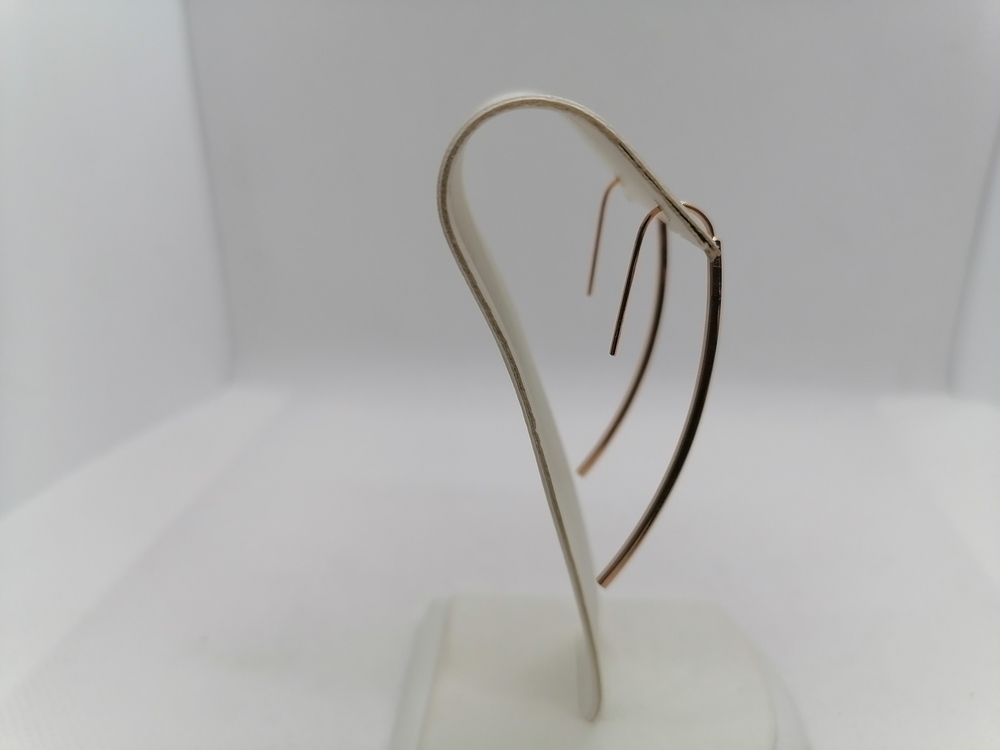 СБКМ585 СЕРЬГИ БЕЗ КАМНЯ (Au 585)