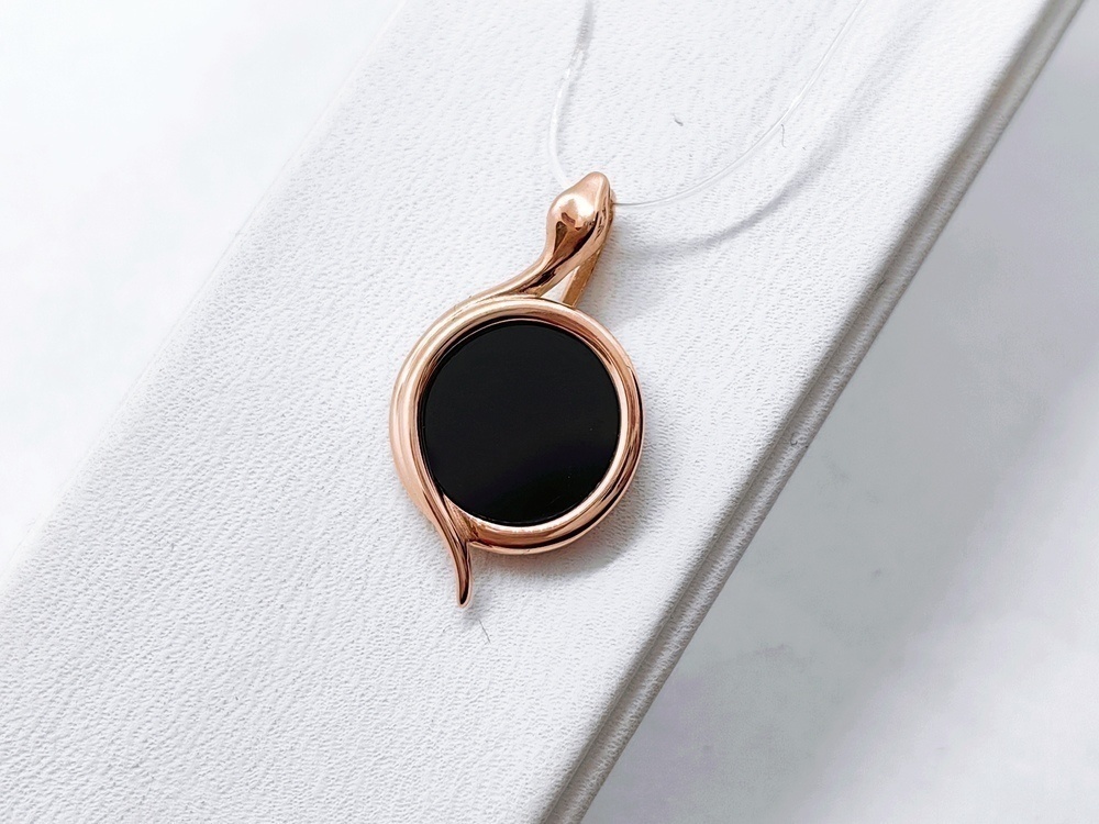 ПОДВЕСКА ОНИКС (Au 585)