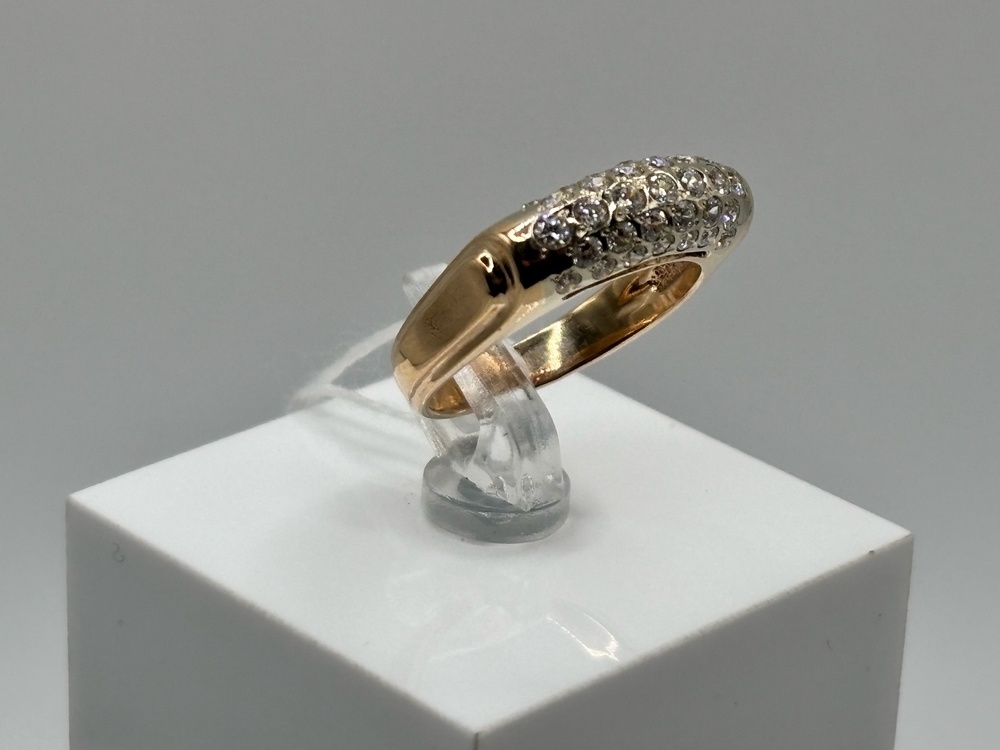 КОЛКМИ585 КОЛЬЦО С КАМНЯМИ (Au 585)