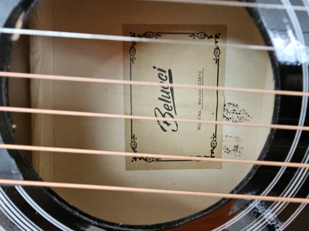 Гитара акустическая Belucci BC3810 BK