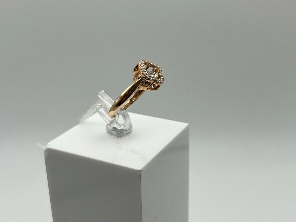 КОЛЬЦО БРИЛЛИАНТ Au 585