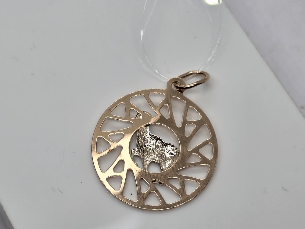 ПОДВЕСКА ЗНАК ЗОДИАКА ОВЕН (Au 585)