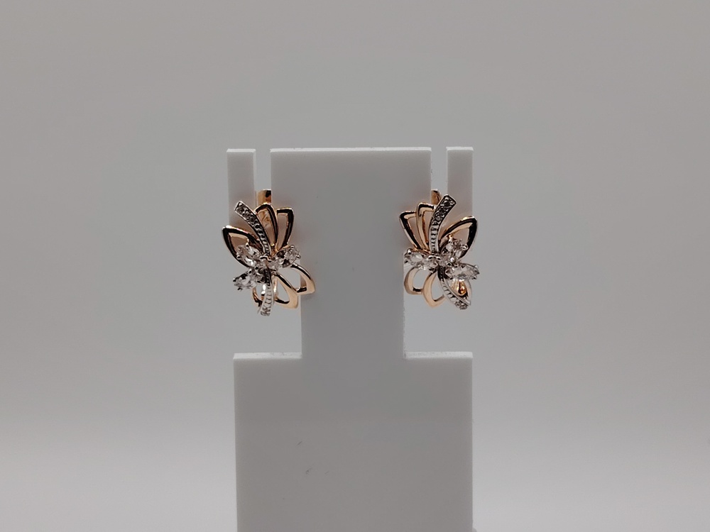 СЕРЬГИ С КАМНЯМИ (Au 585)