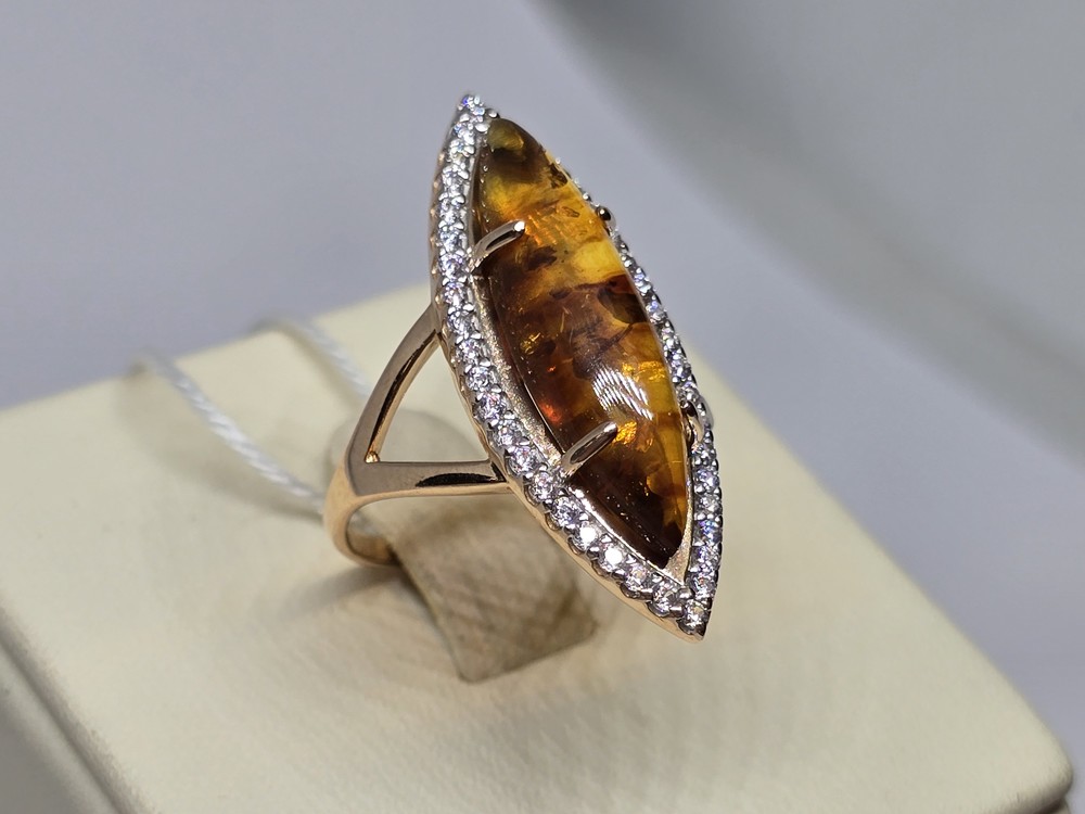 КОЛКМИ585 КОЛЬЦО С КАМНЯМИ (Au 585) КОЛКМИ585 КОЛЬЦО С КАМНЯМИ (Au 585)