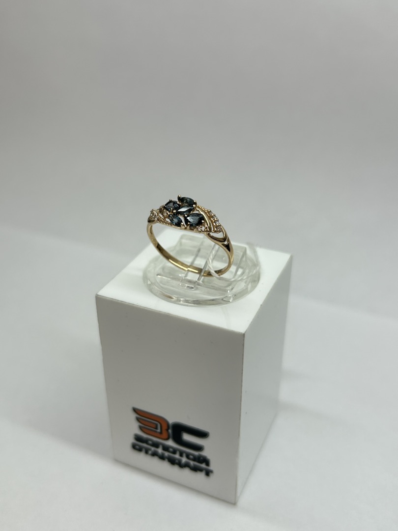 КОЛКМИ585 КОЛЬЦО С КАМНЯМИ (Au 585)
