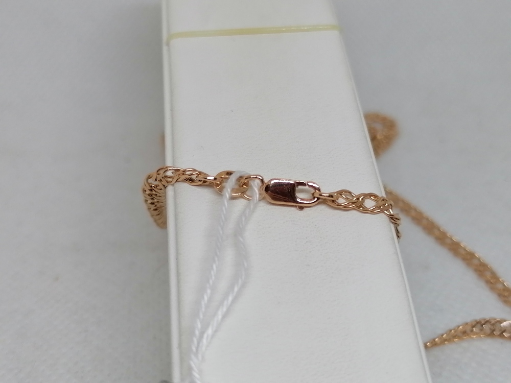 ЦЛР2585 ЦЕПЬ ПОЛНОВЕСНАЯ Ромб двойной (Au 585)