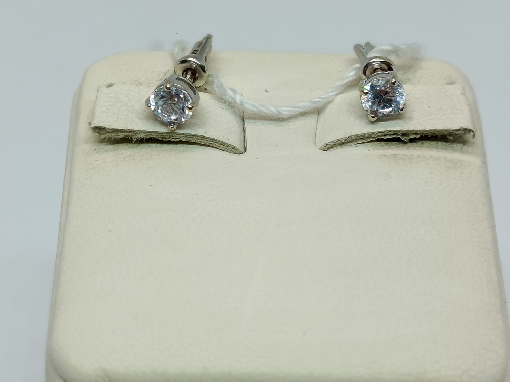 СПУС585 СЕРЬГИ ПУСЕТЫ (Au 585)