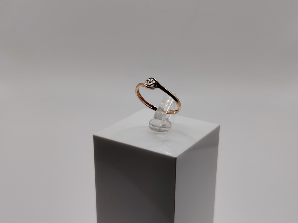 КОЛЬЦО БРИЛЛИАНТ Au 585