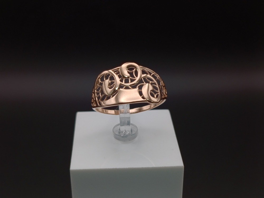 КОЛБКМ585 КОЛЬЦО БЕЗ КАМНЯ (Au 585)