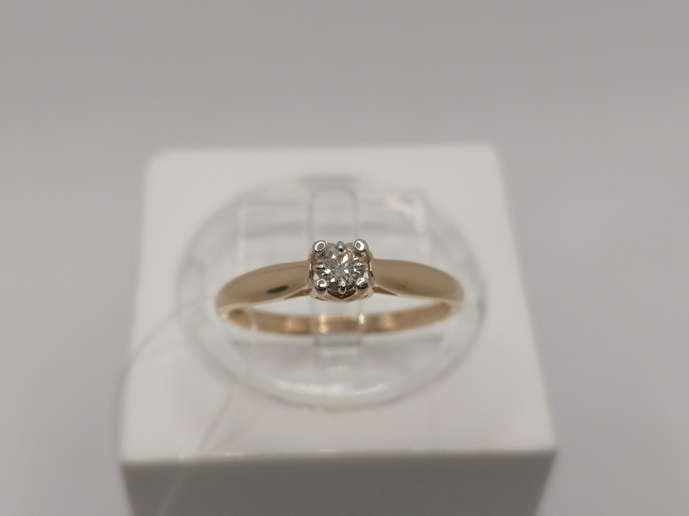 КОЛЬЦО БРИЛЛИАНТ (Au 585)