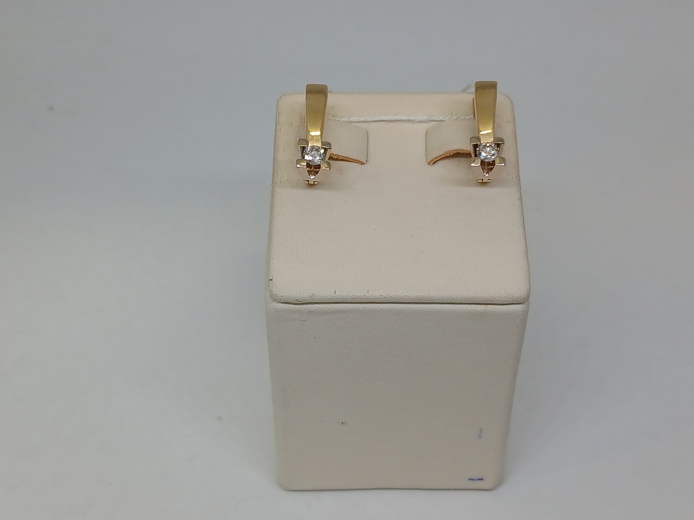 СЕРЬГИ БРИЛЛИАНТ (Au 585)