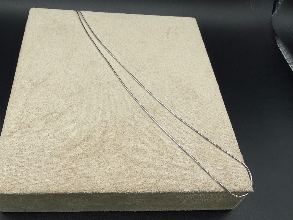 ЦЕПЬ ПУСТОТЕЛАЯ Жгут(снейк) (Au 585)