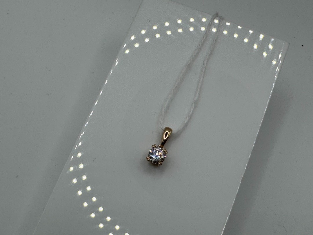 ПОДКМ585 ПОДВЕСКА С КАМНЕМ (Au 585)