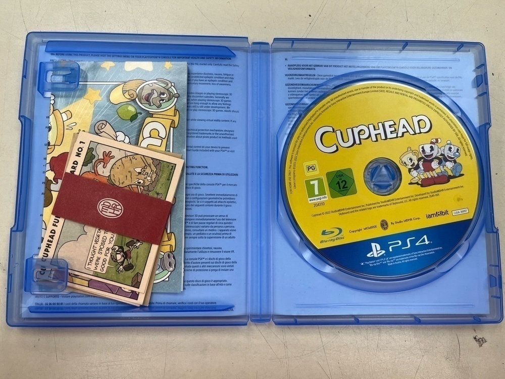 Игра Playstation 4 Cuphead