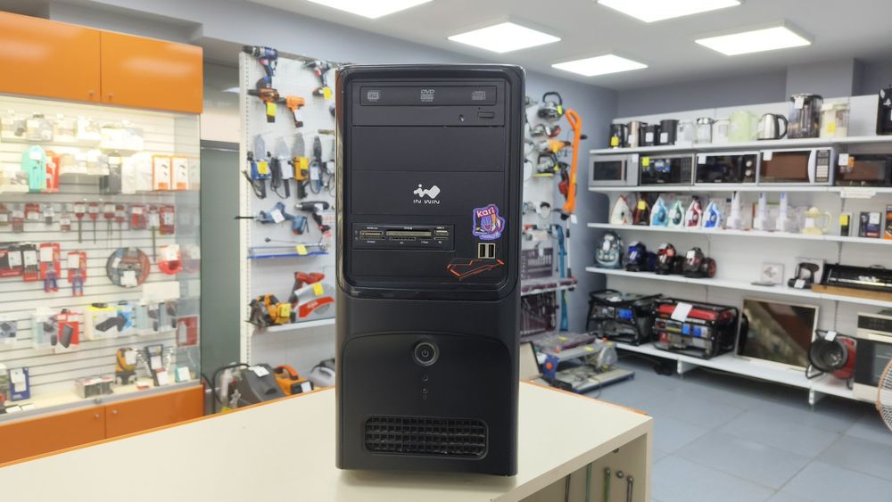 Системный блок Inwin; Xeon E3-1230, Radeon RX 570, 16 Гб, 256 Гб, Нет