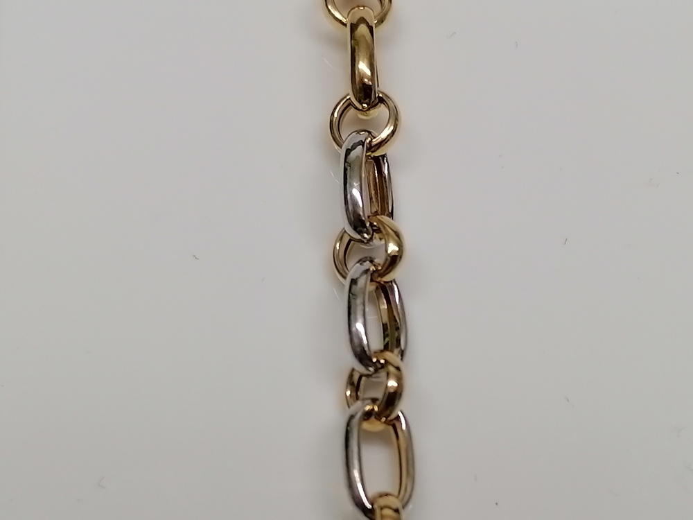 БРАСЛЕТ ПУСТОТЕЛЫЙ Фантазия (Au 585)